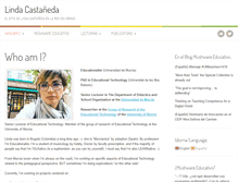 Tablet Screenshot of lindacastaneda.com